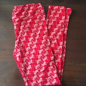 OS LuLaRoe Valentine Leggings